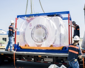 Cheyenne Radiology MRI being installed.